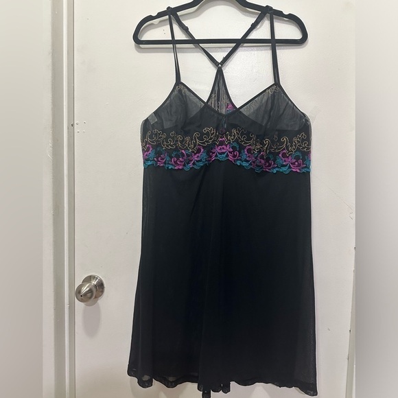 Cacique Sheer Nightgown Sz 22/24 - Picture 1 of 3